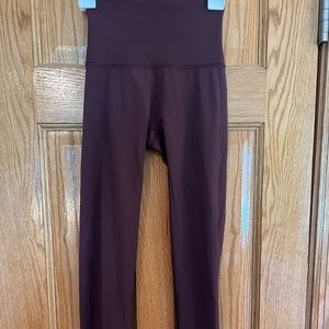 aerie Burgundy leggings